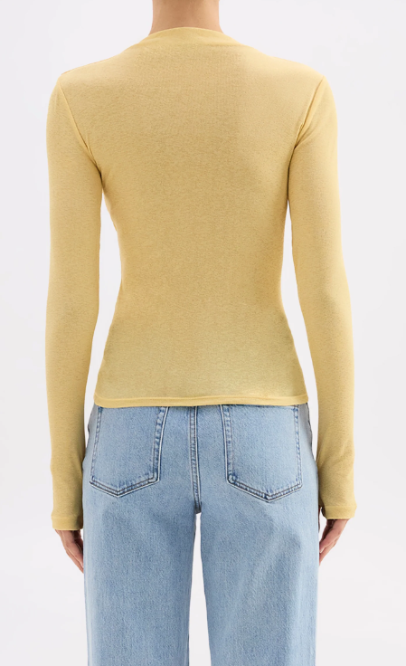 Nude Lucy Marti Mesh Top - Butter