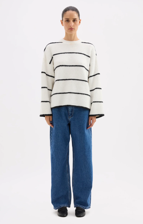 Nude Lucy Colter Knit - Black Stripe
