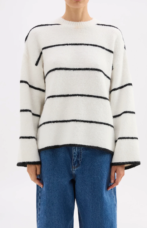 Nude Lucy Colter Knit - Black Stripe