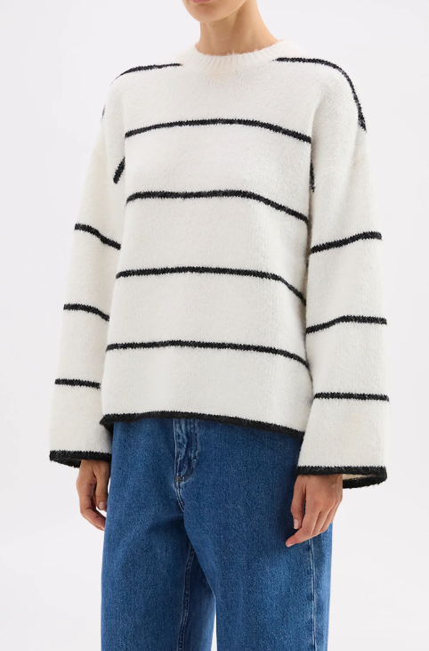 Nude Lucy Colter Knit - Black Stripe