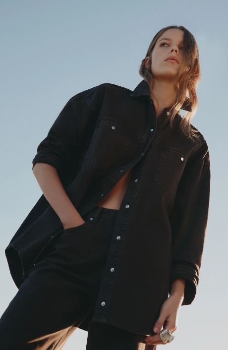 Nude Lucy Brax Denim Jacket - Espresso