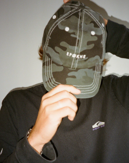 Epokhe Core Hat - Washed Black Camo