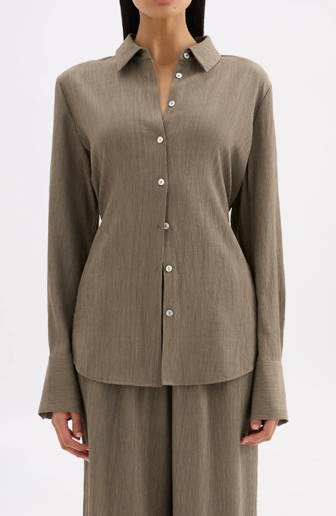 Nude Lucy Samira Shirt - Truffle