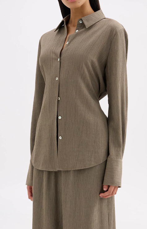 Nude Lucy Samira Shirt - Truffle