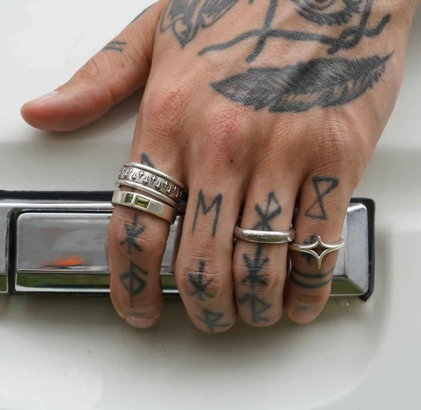 Sue The Boy Meridan Band Ring - 925 Solid Silver