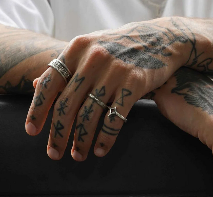 Sue The Boy Meridan Band Ring - 925 Solid Silver