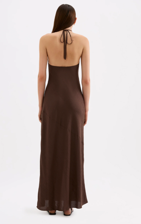 Nude Lucy Waylon Maxi Dress - Chocolate