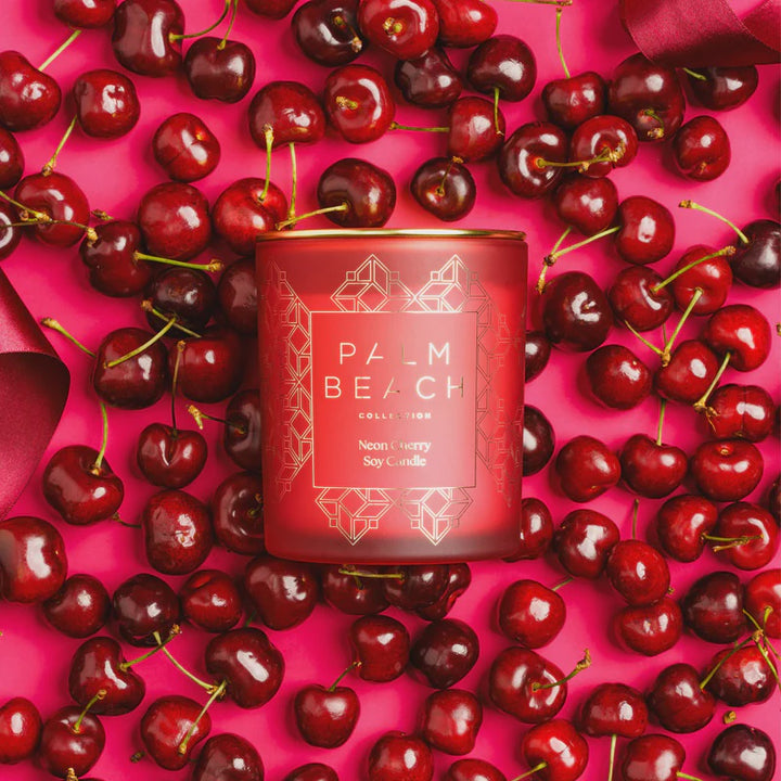 Palm Beach Collection 420g Standard Candle - Neon Cherry