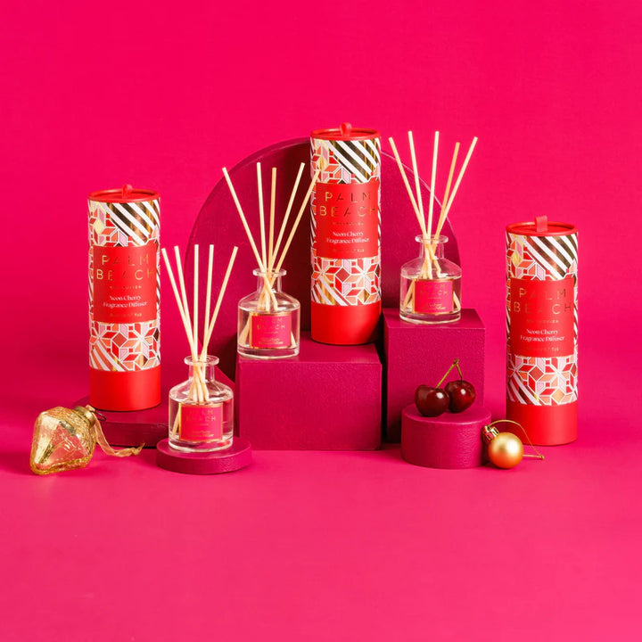 Palm Beach Collection 50ml Mini Fragrance Diffuser - Neon Cherry