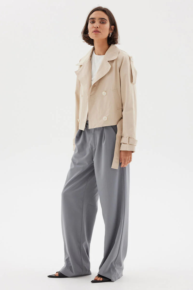 Sovere Division Crop Trench - Beige