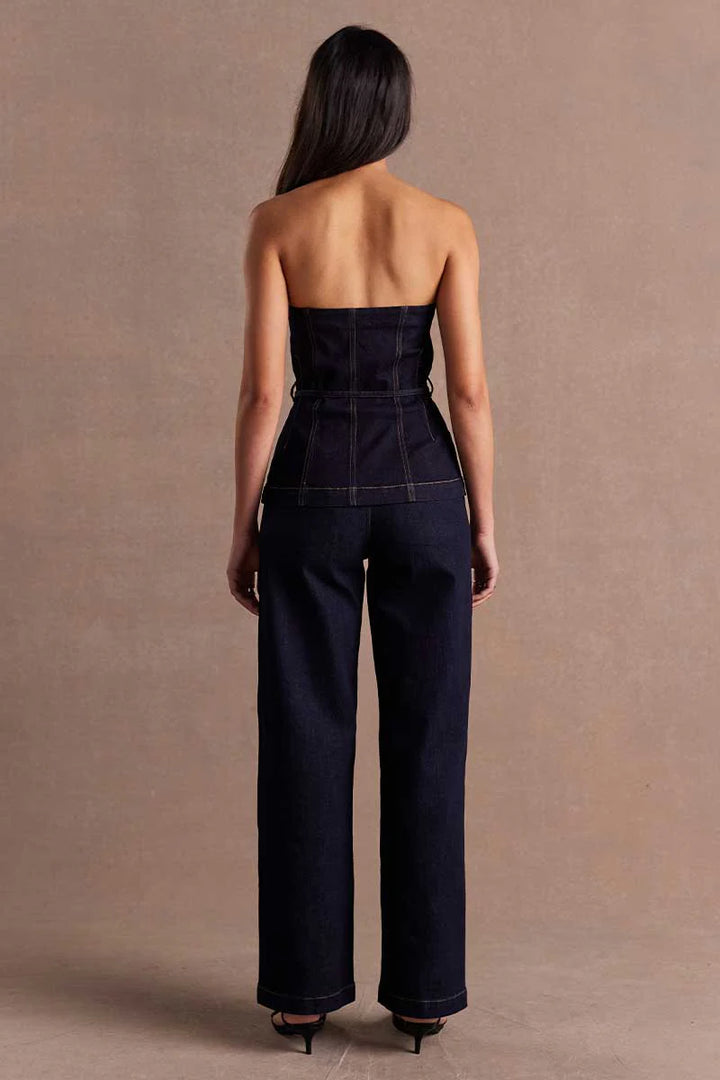 Sovere Dusk Denim Bodice - Ink