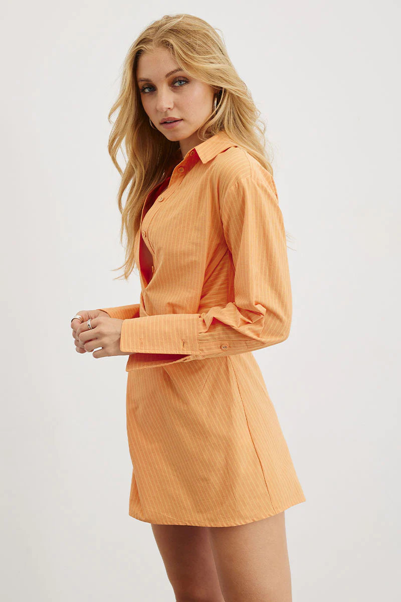 Sovere Persist Tunic Shirt Dress Mango