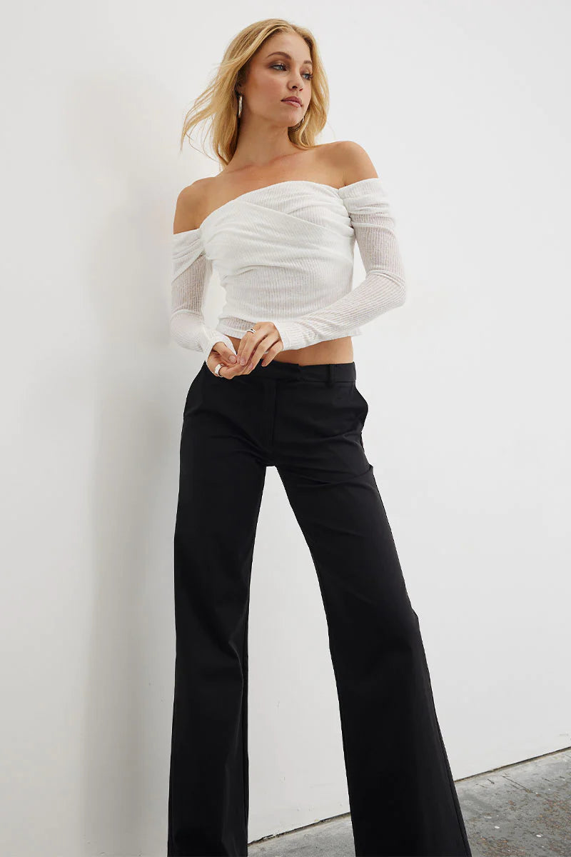 Sovere Vela Twist Top - Chalk