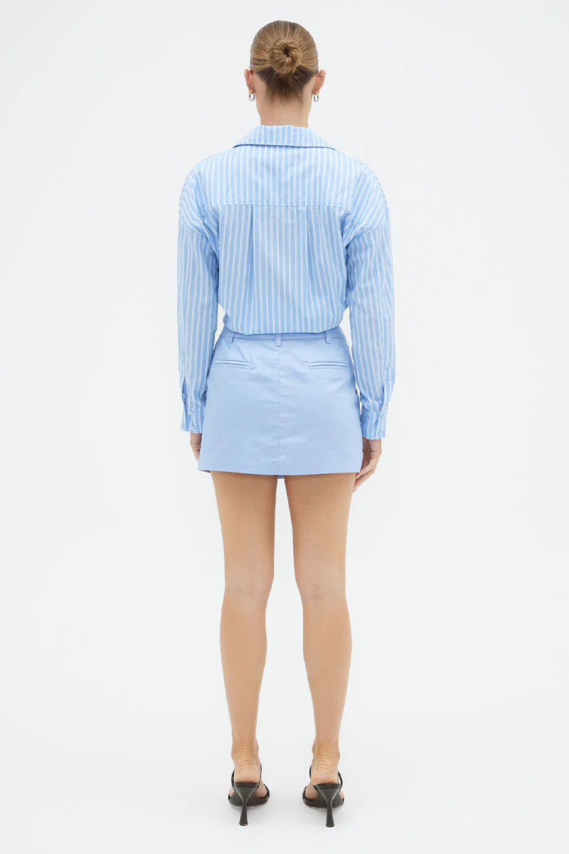 Vestige Mini Skirt - Blue