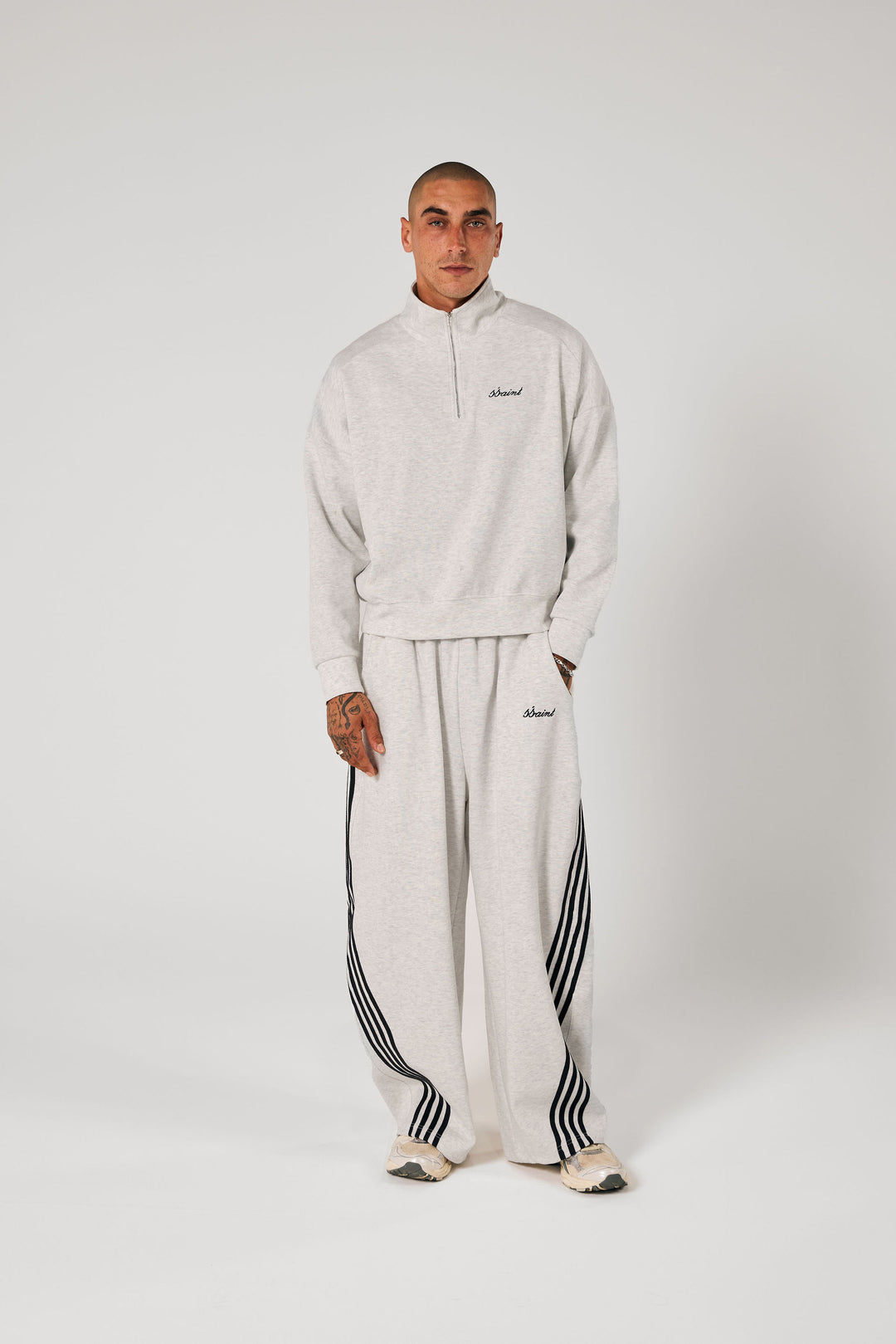 SŚAINT Barrel Pants - Grey