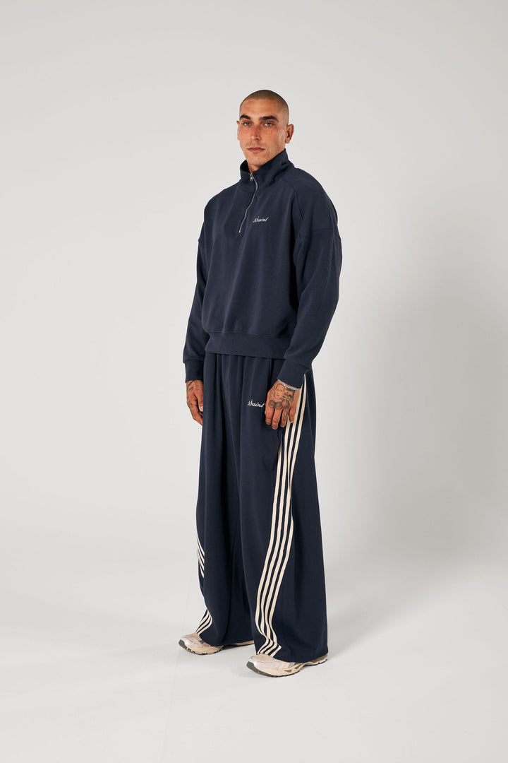 SŚAINT Zip Jumper - Navy