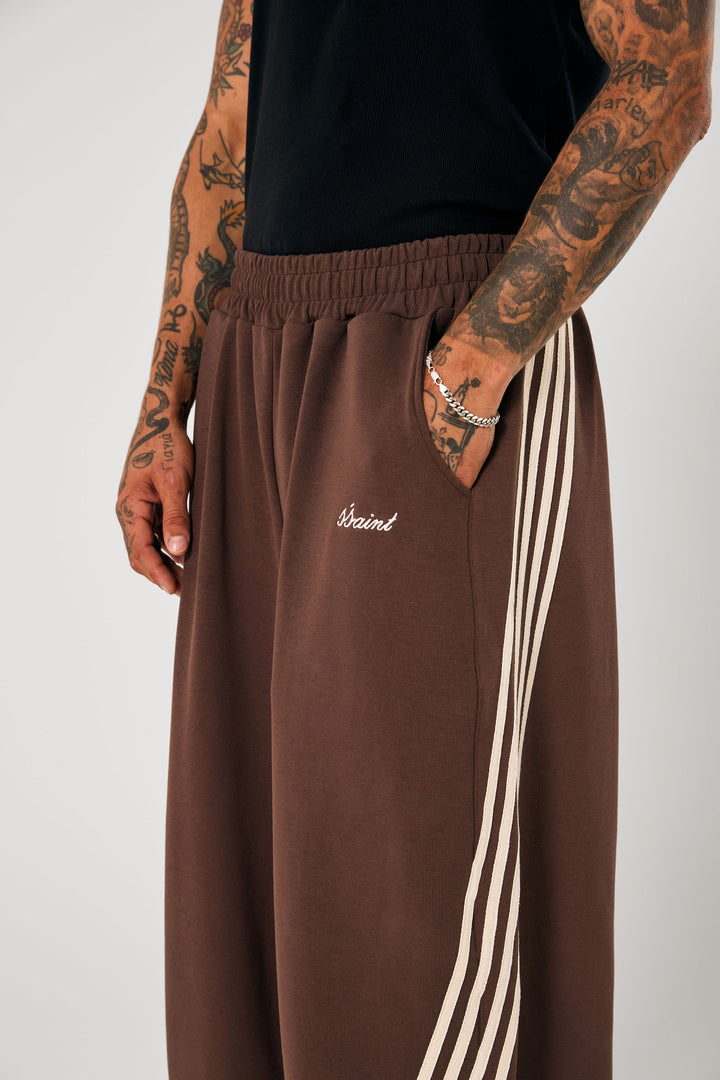 SŚAINT Barrel Pants - Brown