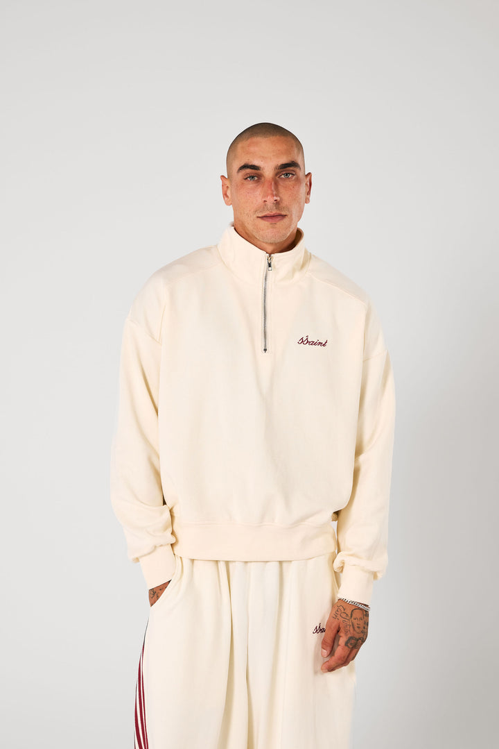 SŚAINT Zip Jumper - Butter
