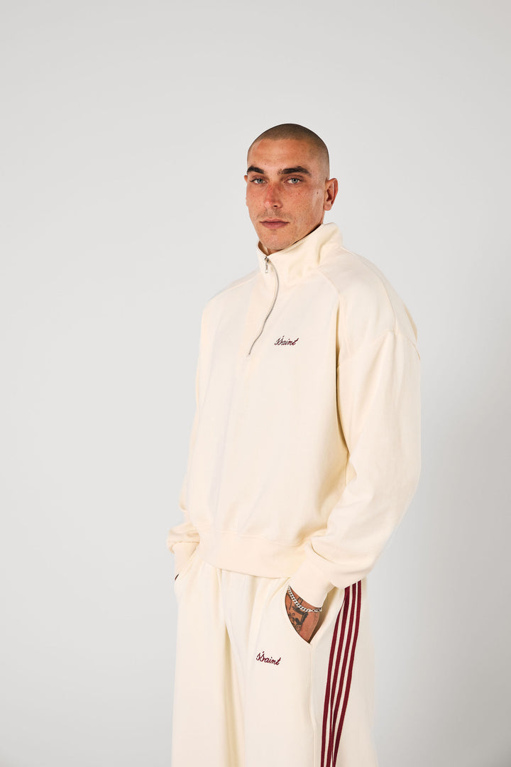 SŚAINT Zip Jumper - Butter