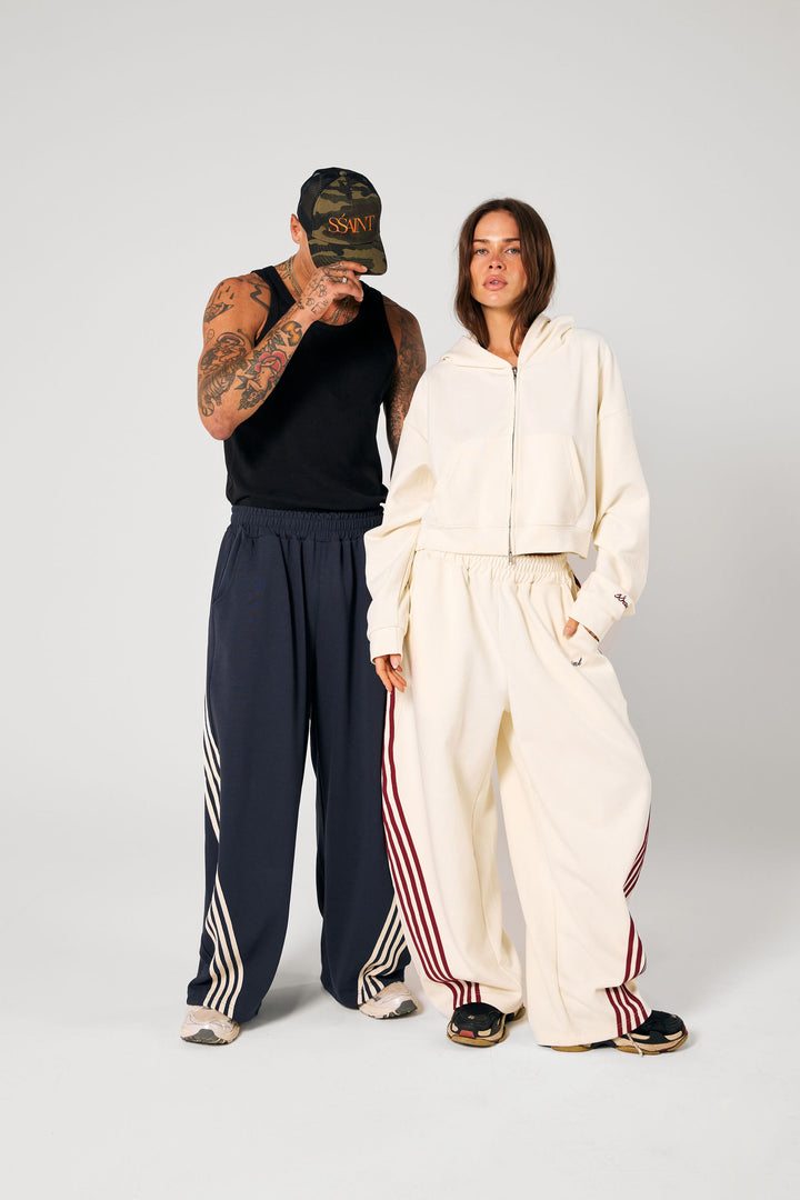 SŚAINT Cropped Hoodie - Butter