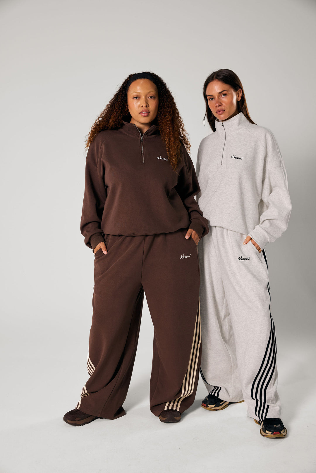 SŚAINT Barrel Pants - Brown