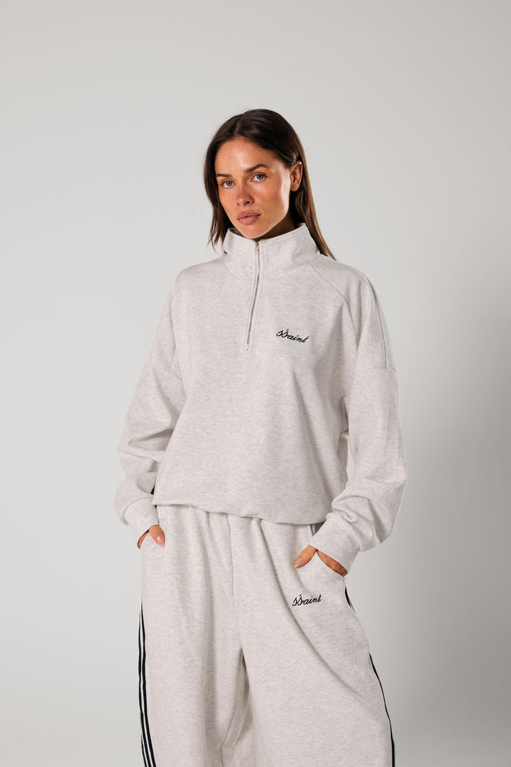 SŚAINT Zip Jumper - Grey
