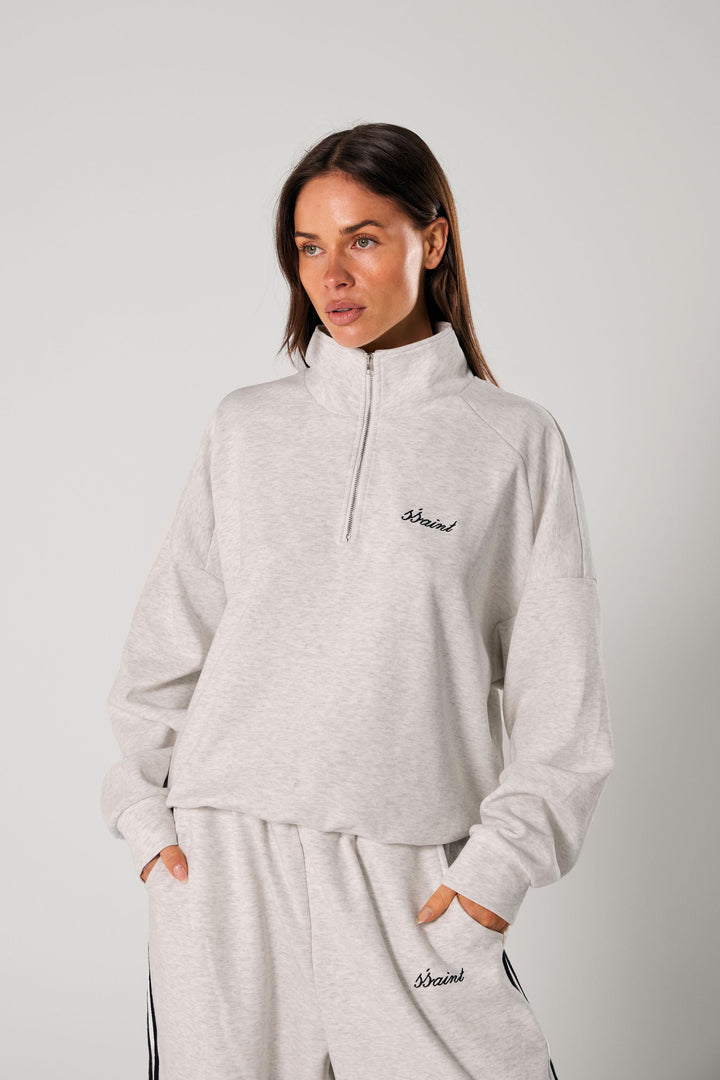 SŚAINT Zip Jumper - Grey