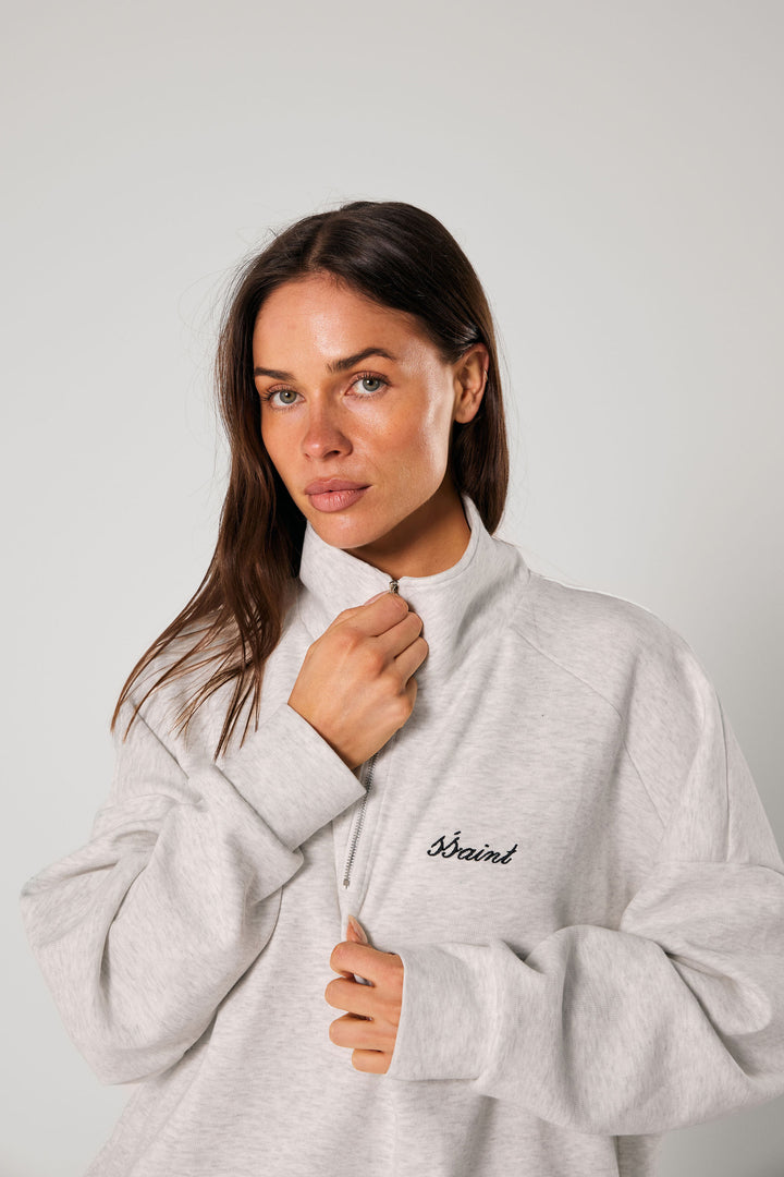 SŚAINT Zip Jumper - Grey