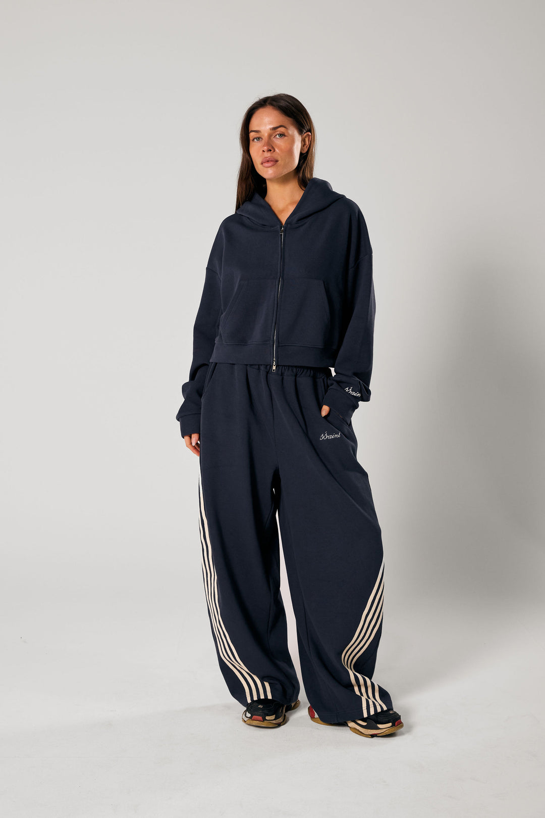 SŚAINT Barrel Pants - Navy