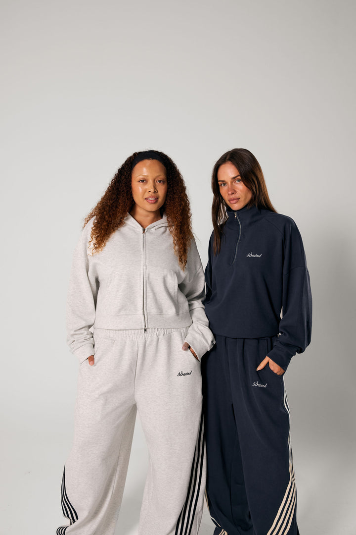 SŚAINT Zip Jumper - Navy
