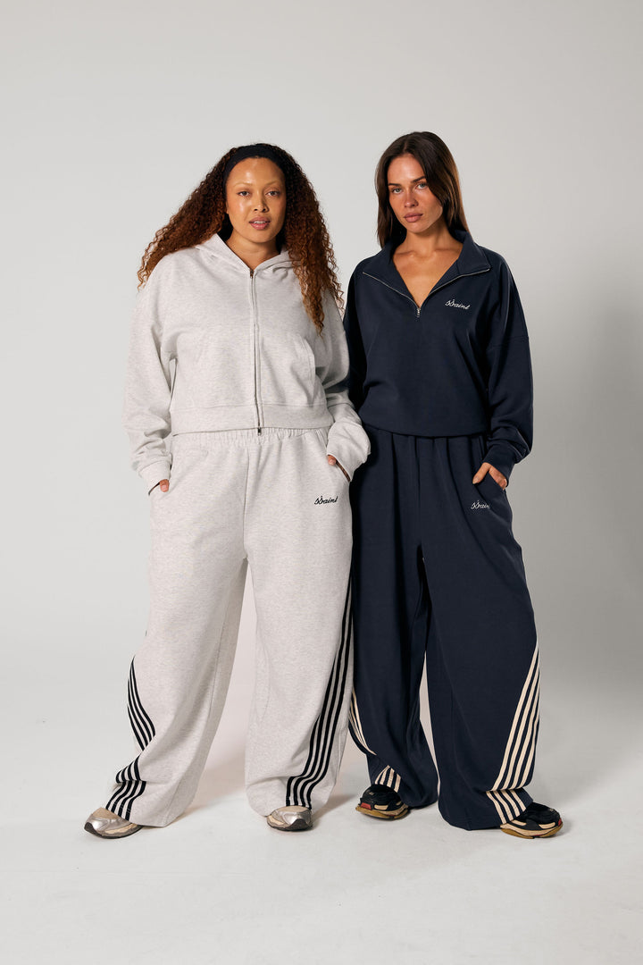 SŚAINT Zip Jumper - Navy