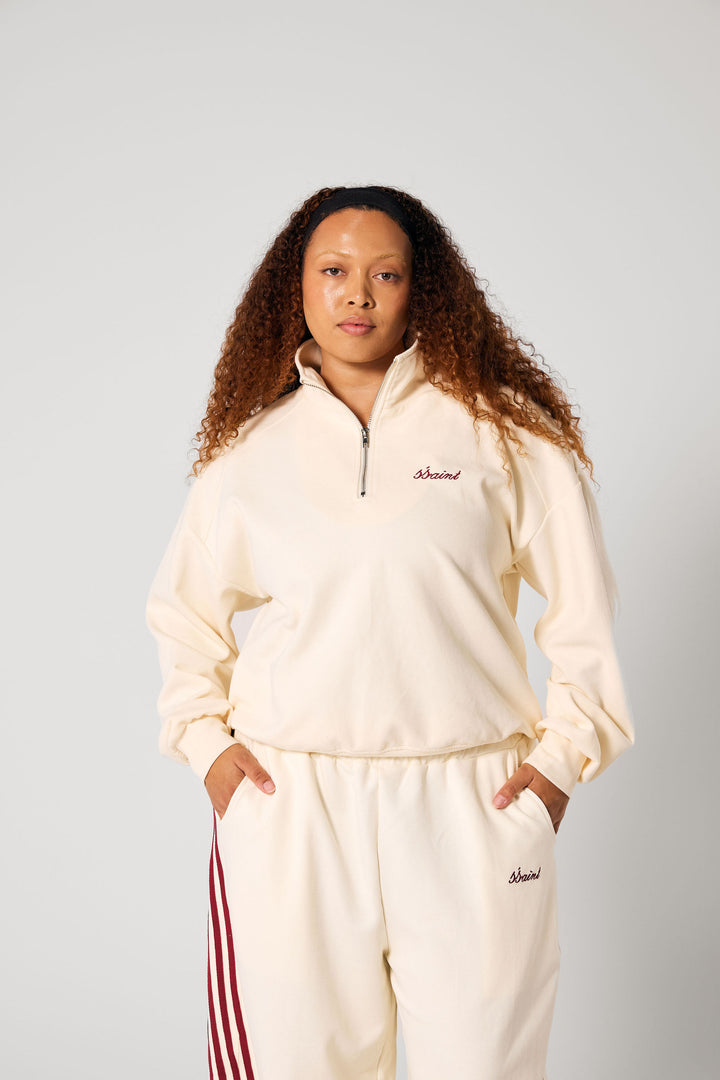 SŚAINT Barrel Pants - Butter