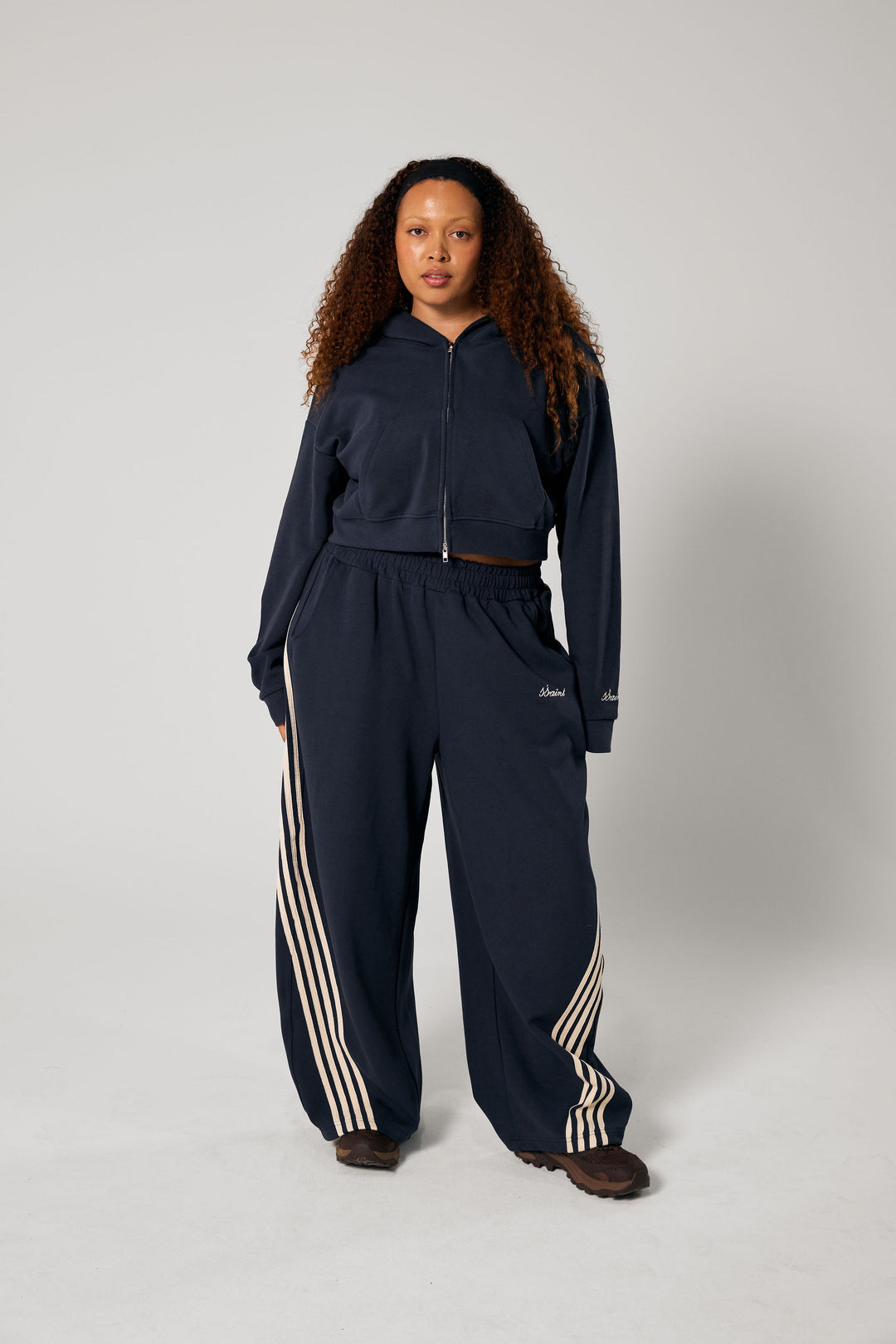 SŚAINT Barrel Pants - Navy