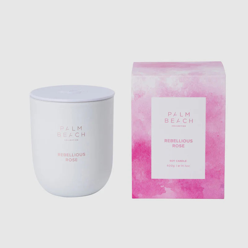 Palm Beach Collection Standard Candle 400g Limited Edition - Rebellious Rose