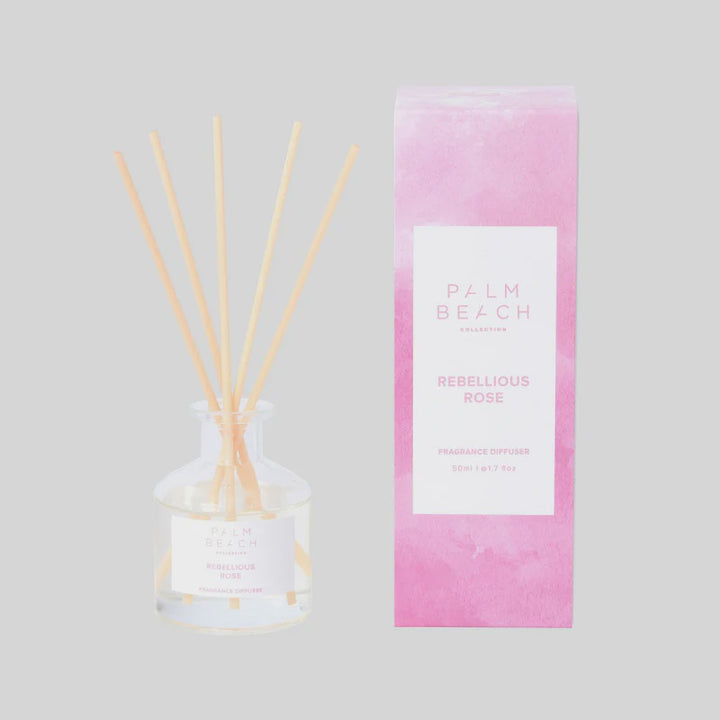 Palm Beach Collection 50ml Mini Fragrance Diffuser Limited Edition -  Rebellious Rose