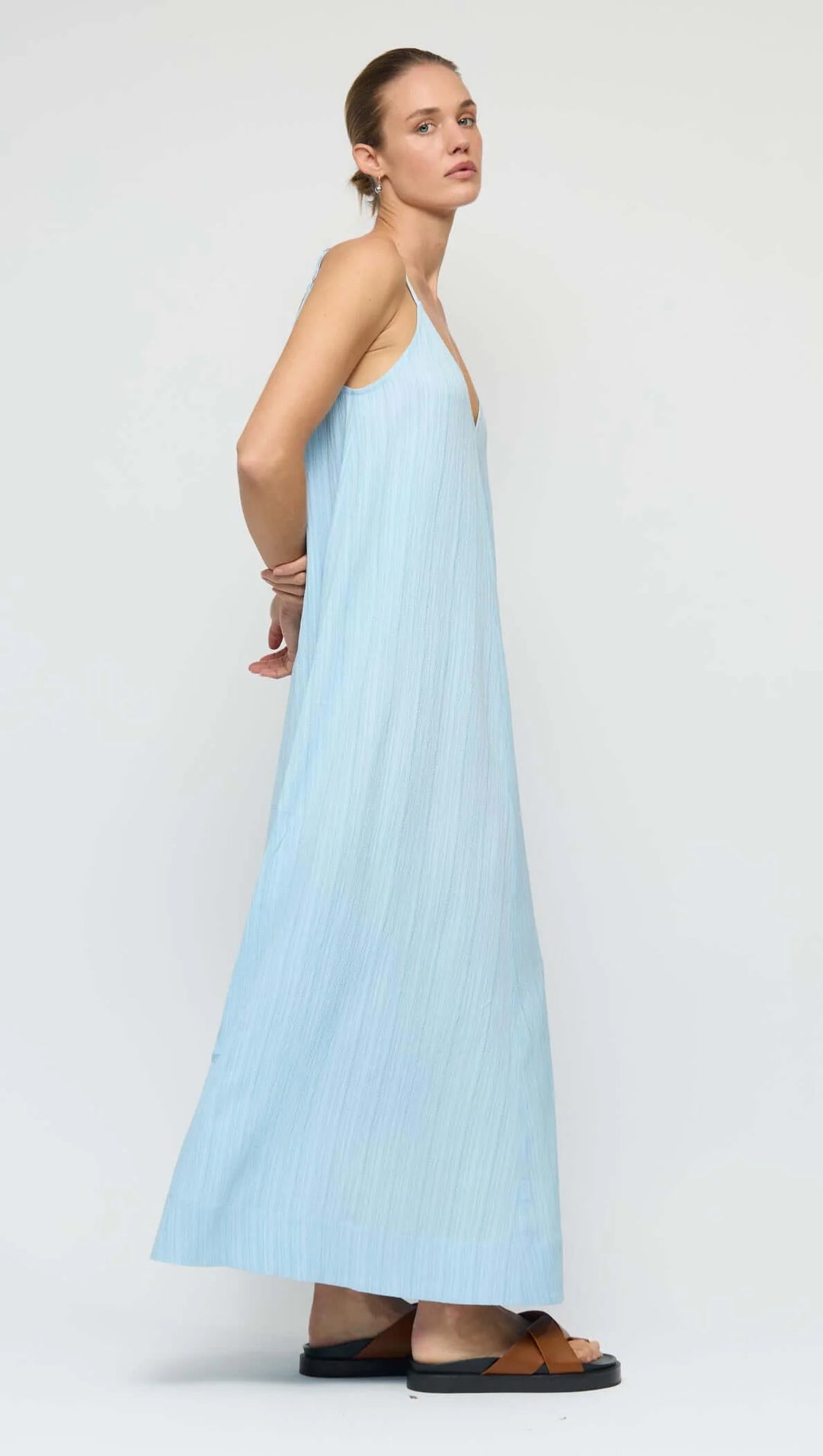 Staple The Label Amira Maxi Dress - Sky Blue