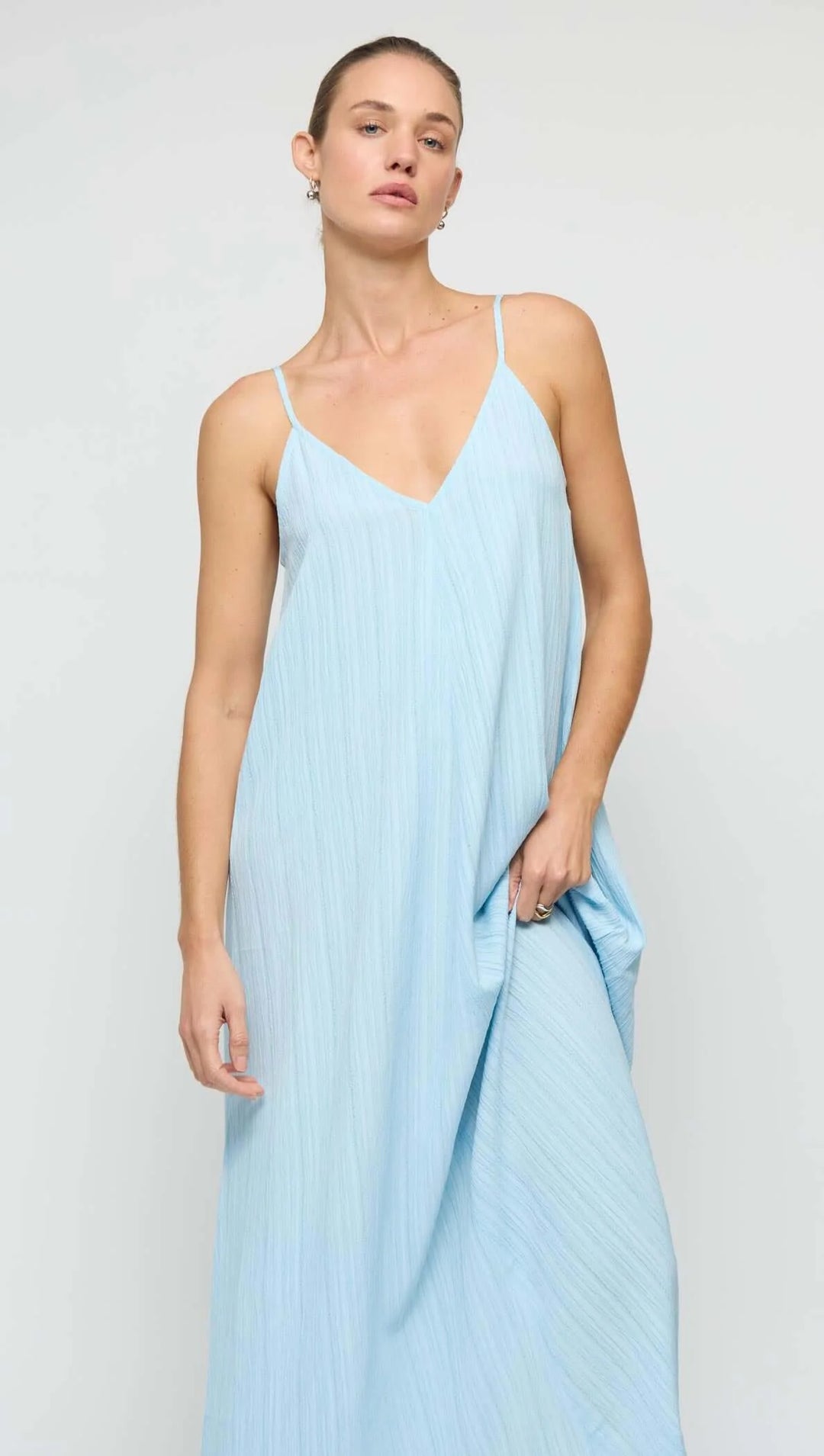 Staple The Label Amira Maxi Dress - Sky Blue