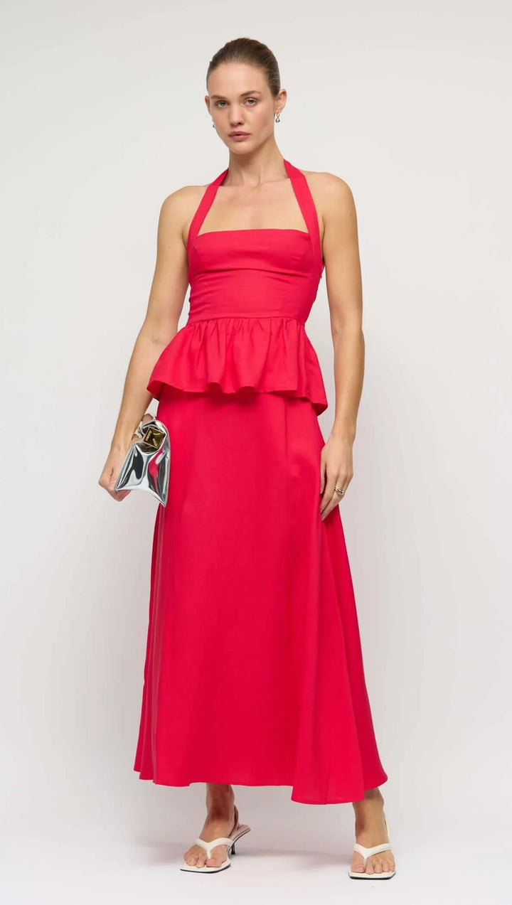 Staple The Label Valentina Halter Top-Red