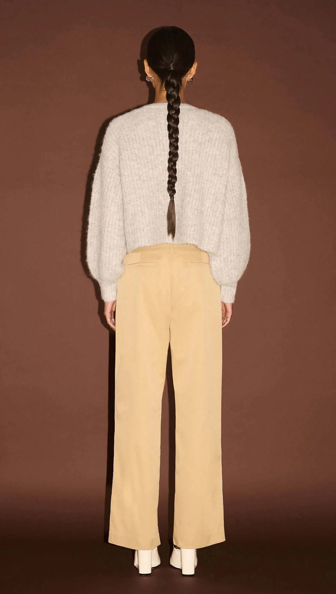Staple The Label Anja Stripe Side Pant - Beige