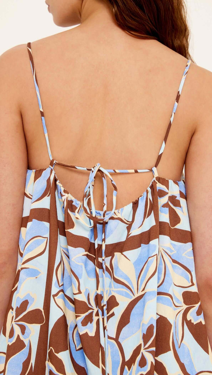 Staple The Label Cielo Mini Dress - Abstract