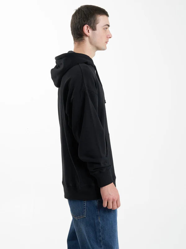 Thrills Sub Rosa Slouch Pull On Hood- Black