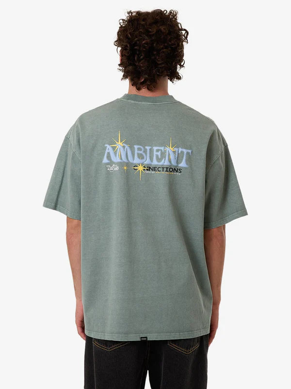 Thrills Ambient Connections Box Fit Oversize Tee - Chinois Green