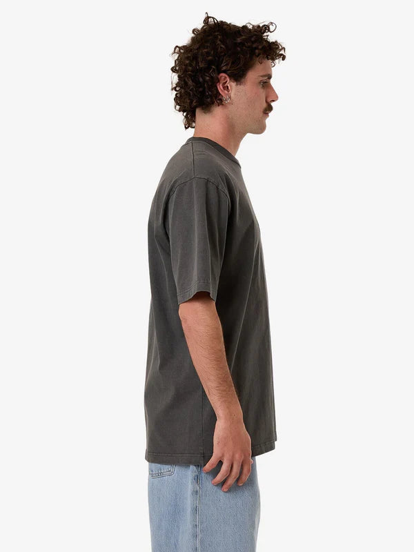 Thrills Born To Fly Embro Oversize Fit Tee - Merch Black