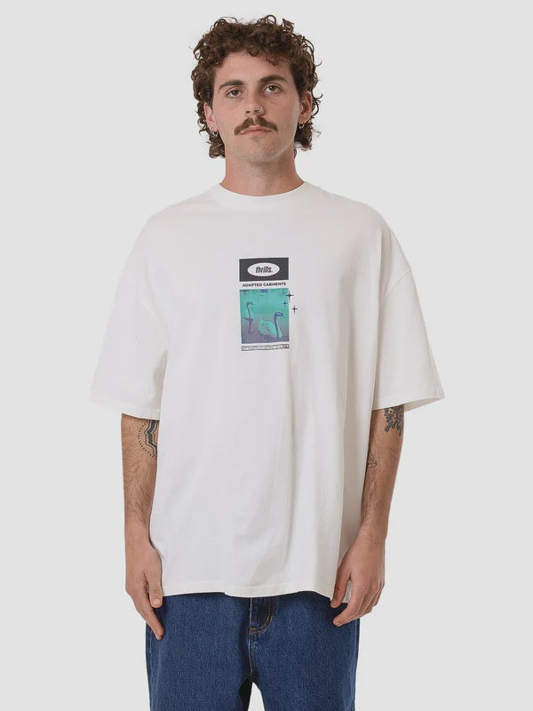 Thrills Sweet Anarchy Box Fit Oversize Tee - Dirty White