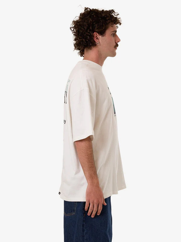 Thrills Sweet Anarchy Box Fit Oversize Tee - Dirty White