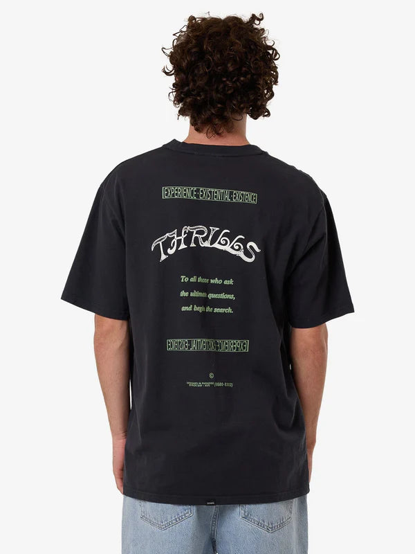 Thrills Searchers Oversize Fit Tee - Twilight Black