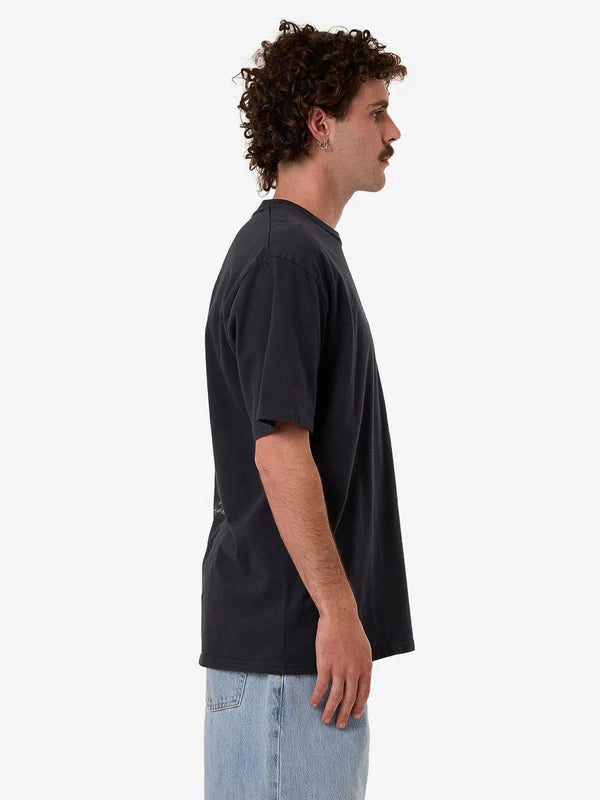 Thrills Searchers Oversize Fit Tee - Twilight Black