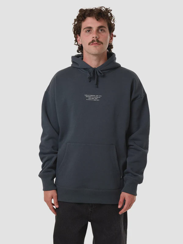 Thrills New Issue Slouch Pull On Hood - Petrol