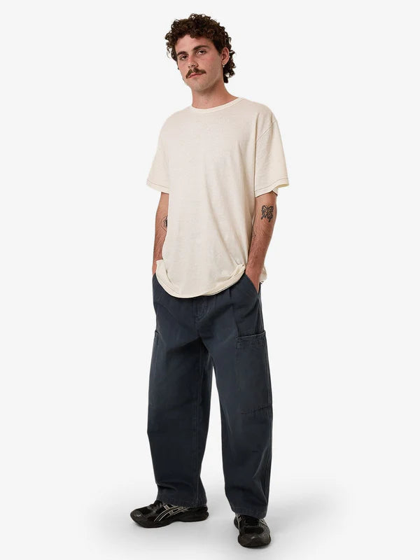 Thrills New Issue Big Slacker Pant - Petrol