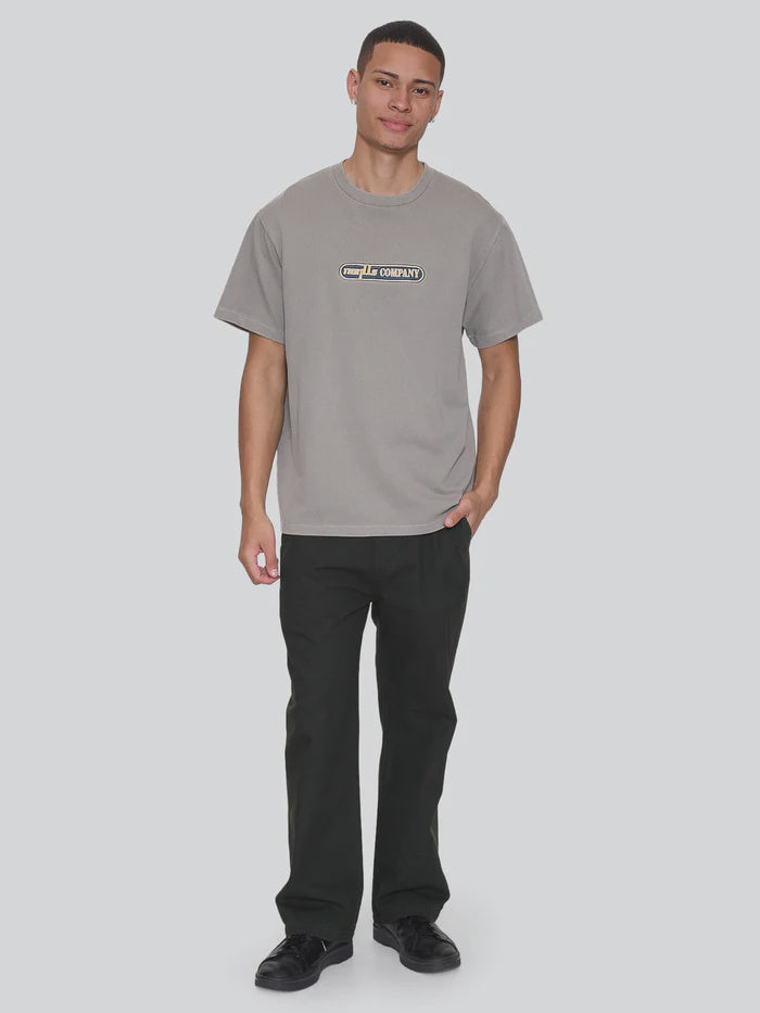 Thrills Paradise Falling Embro Merch Fit Tee - Fog